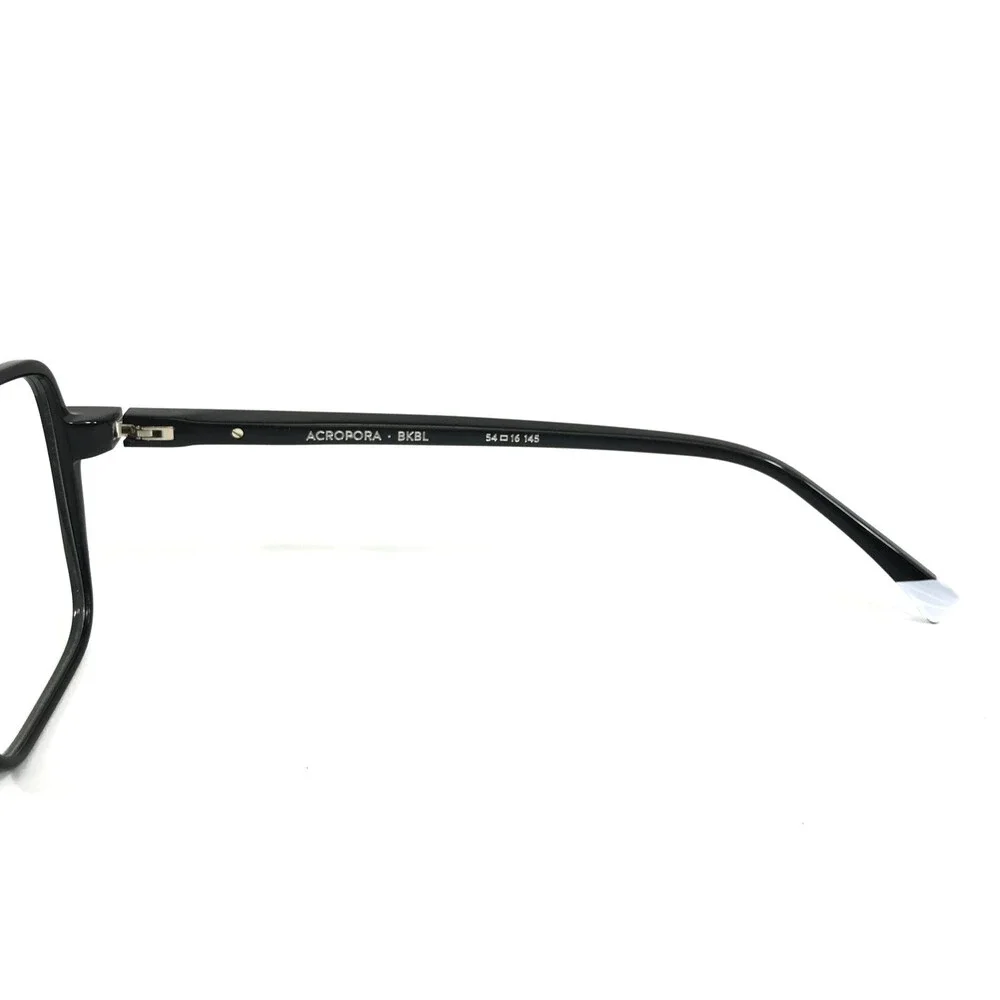 Etnia Barcelona Eyeglasses Frames ACROPORA BKBL Black Blue Square 54-16-145